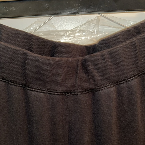 100% Cotton Black pants. Wide leg and soft. GUC - Picture 4 of 6